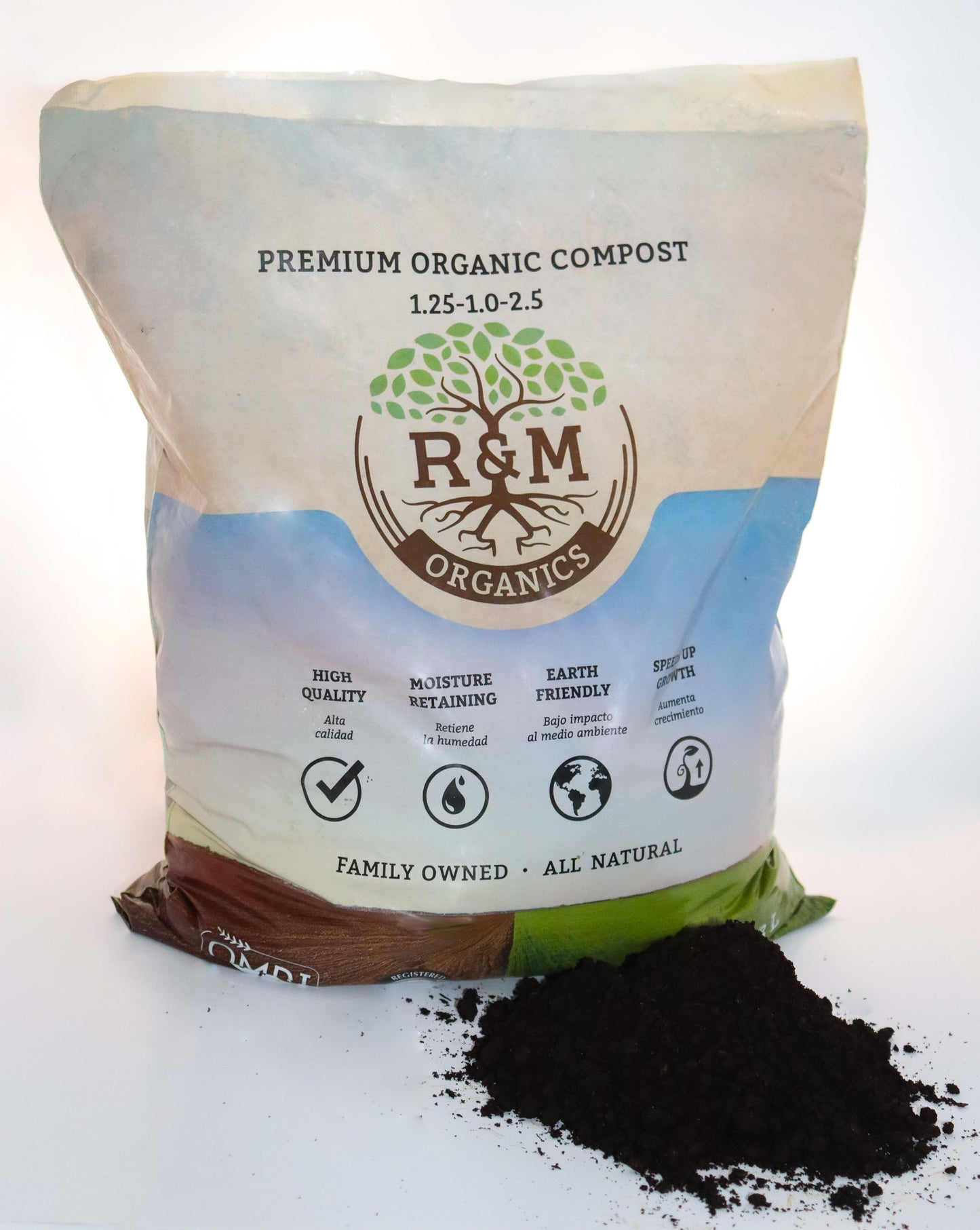 Premium Organic Compost | 10Lb Bag |
