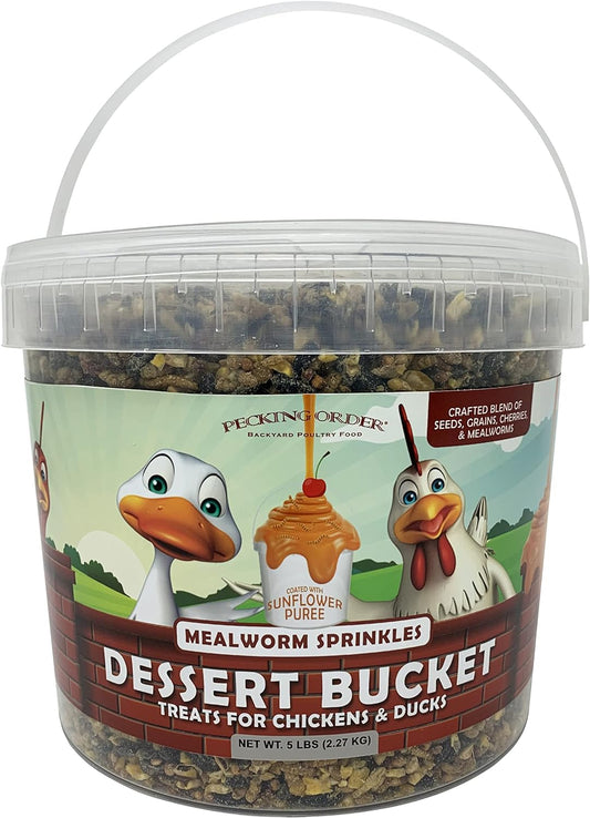 Dessert Bucket Mealworm Sprinkles - 5 LB