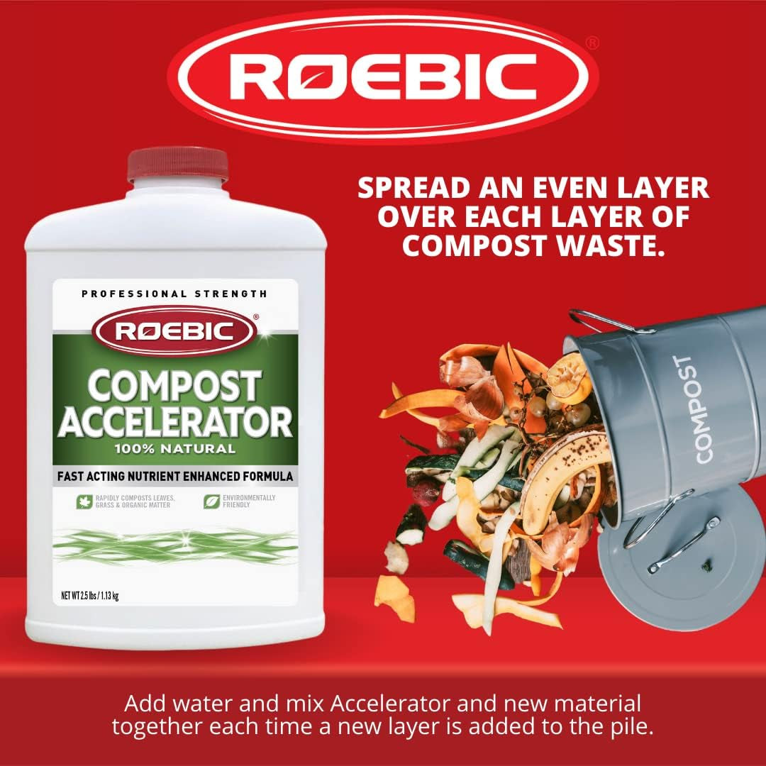 CA-1 Bacterial Compost Accelerator: 2.5 Pounds, for Faster Composting
