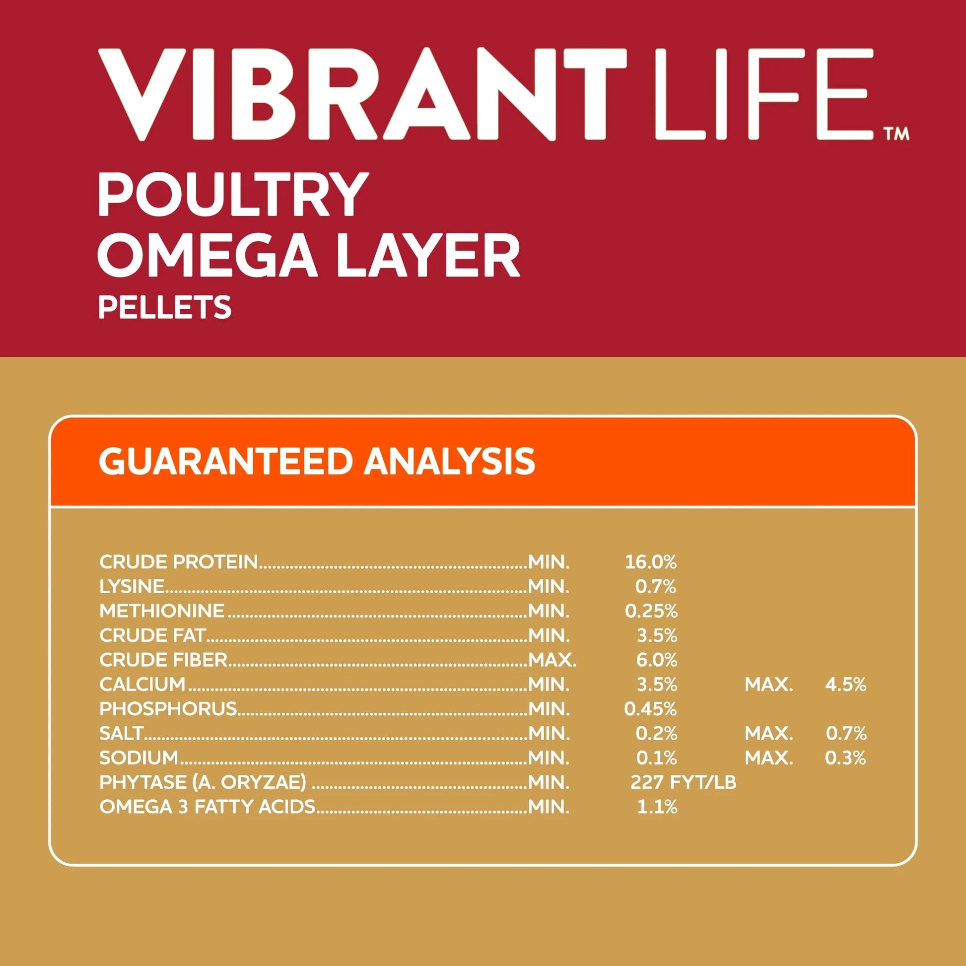 Poultry Omega Layer Pellets 40 Lb Bag (4 Bag)