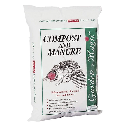 5240 Outdoor Garden Compost and Manure Blend, 40 Pound Bag