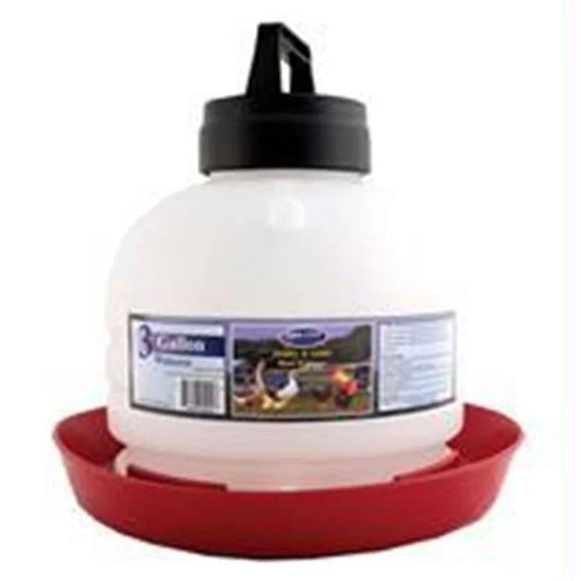 TOP-FILL POULTRY FOUNTAIN 3 GALLON