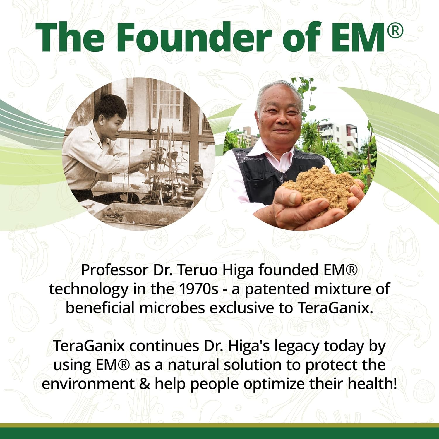 EM Premium Bokashi Bran, Compost Accelerator, Rice Bran Mix, Odor Eliminator, Formulated by Dr. Higa (Bokashi Inventor), Bokashi Compost Starter for Kitchen Compost Bin & Soil (2 Lb)