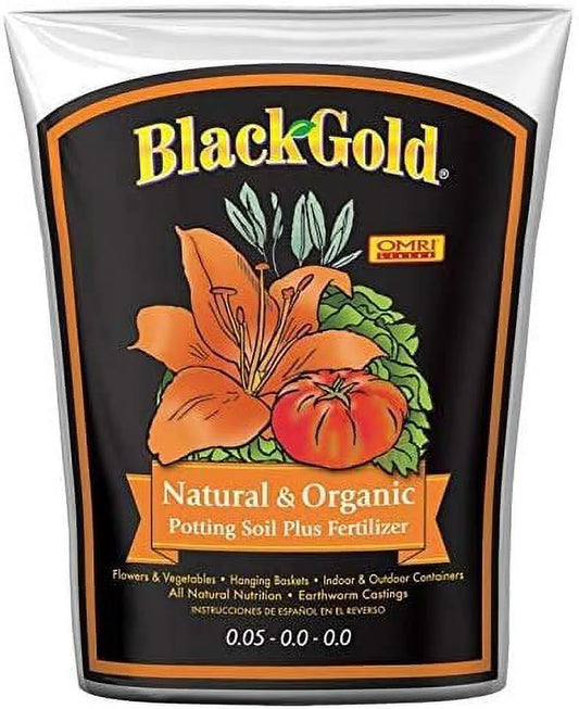 SUGRBG2 13020402 Black Gold Natural and Organic Soil, 2 Cubic Feet Premium-New