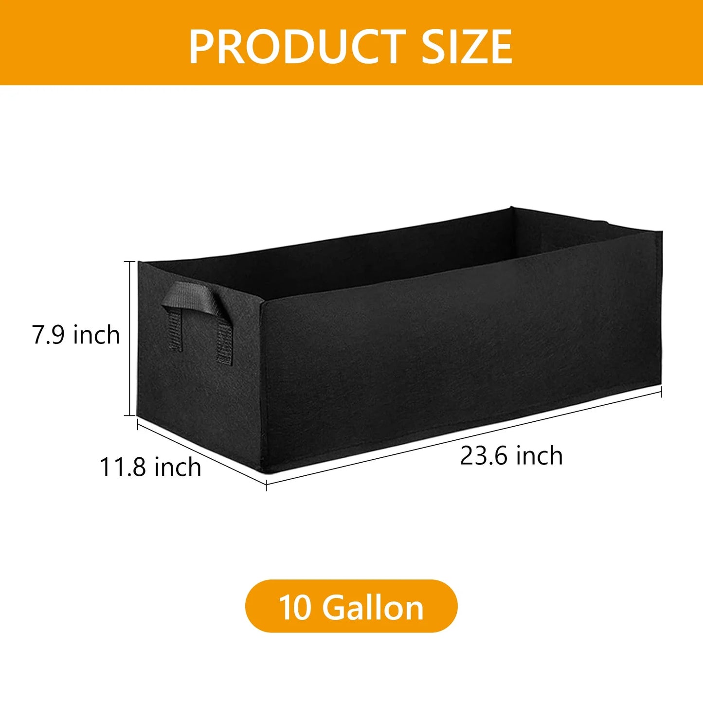 10 Gal Grow Bags with Handles Grow Bags