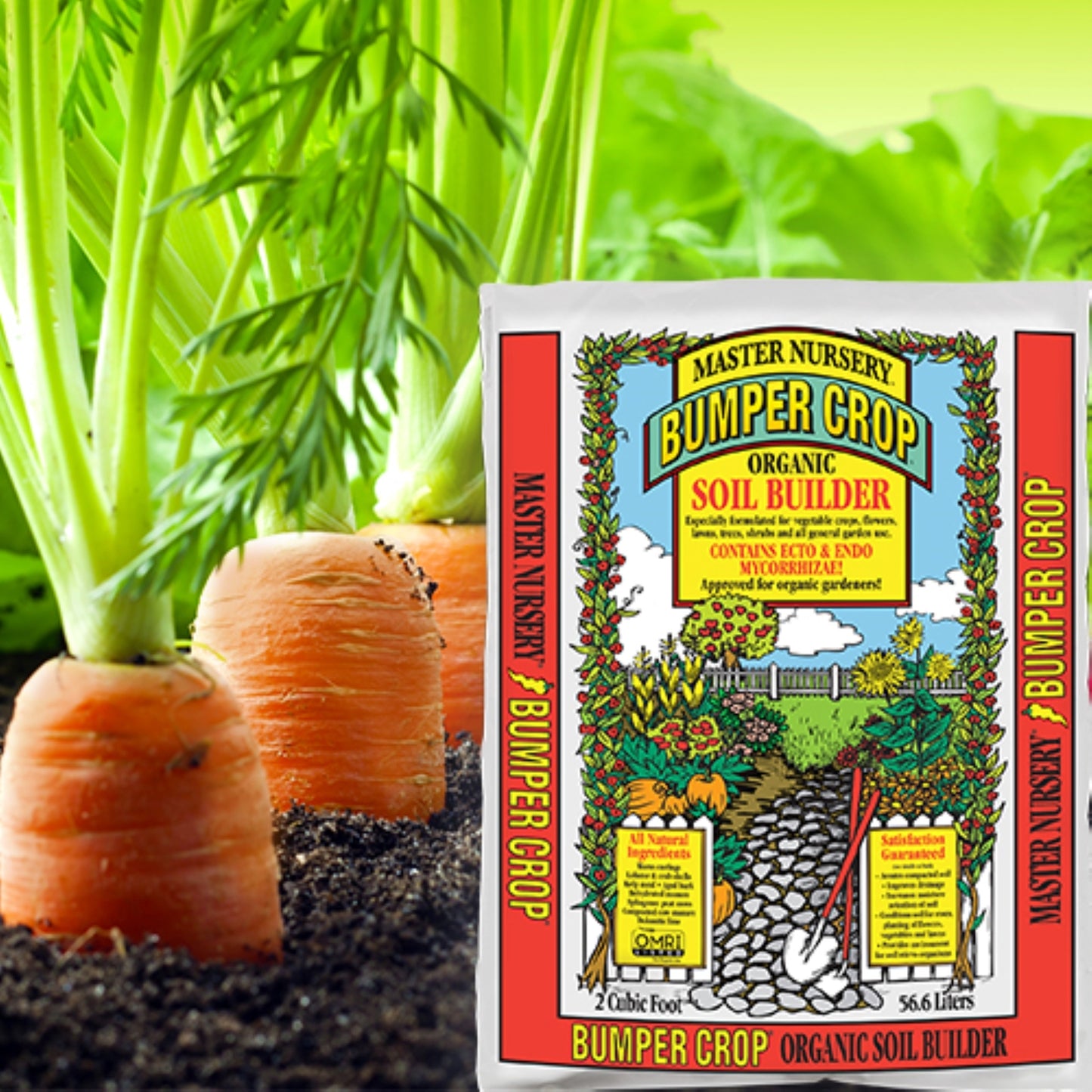 Coast of Maine Bumper Crop Organic Soil Builder, 1 Cubic Foot