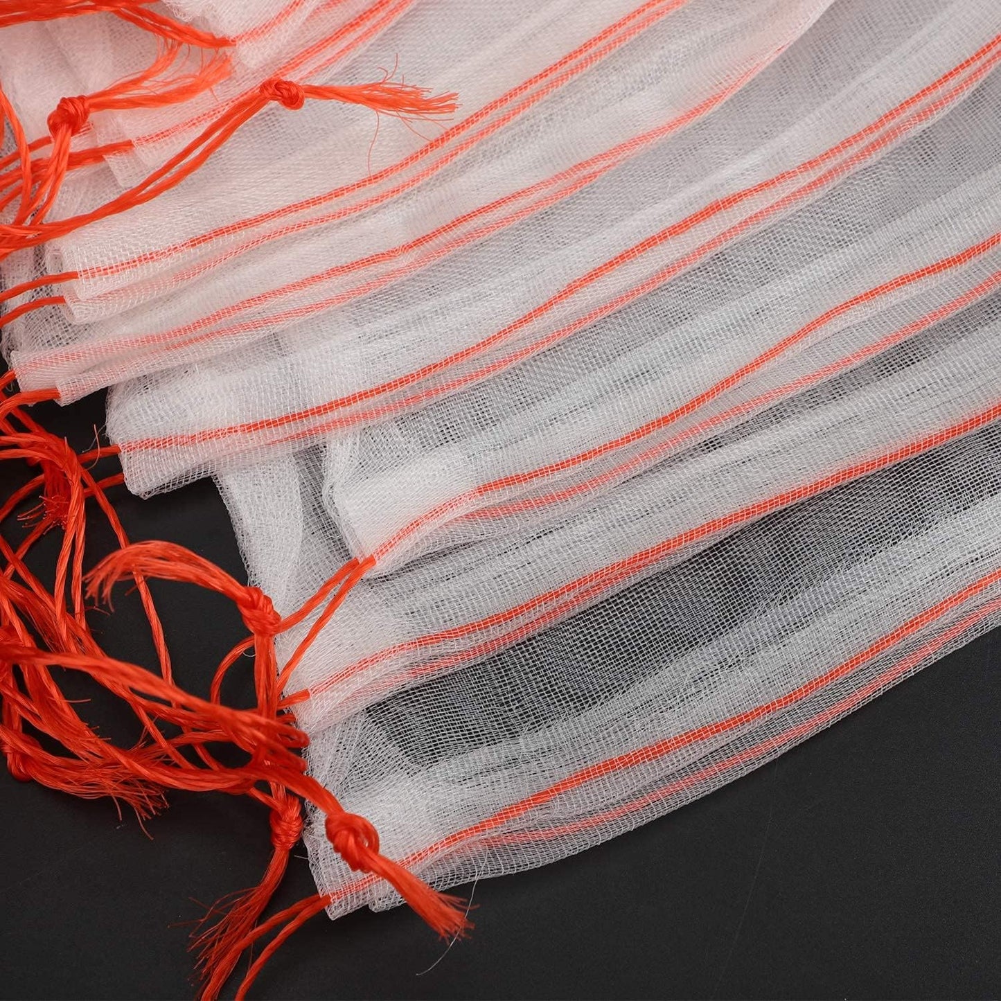 Garden Bug Netting Bags,  20PCS 29 X 21 Inch Insect Bird Barrier Netting Mesh with Drawstring, Fruit Protection Wraps Plant Covers to Protect Bananas, Watermelon, Spaghetti Squash