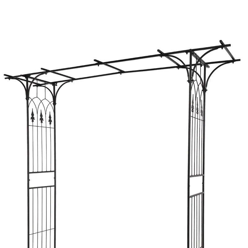 81.1'' W X 16.1'' D Arbor