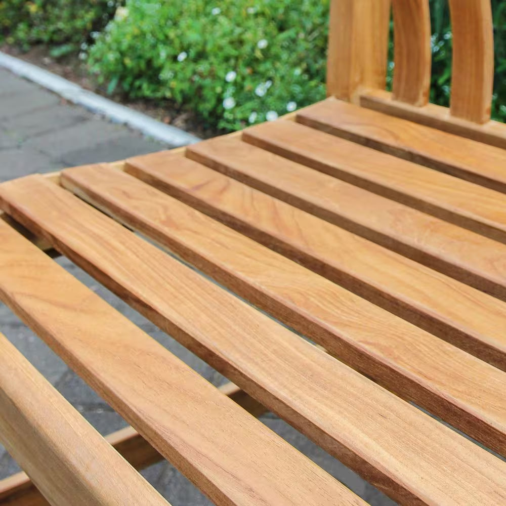 Colton Teak Wood Outdoor Bench