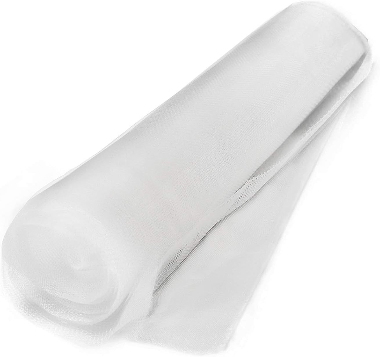 Insect Netting for Trees Cicadas, 3X16 Ft Mosquito Bug Insect Bird Net Barrier Screen, Garden White Mesh Netting for Protect Plant Fruits Flower Vegetable Raised Garden Beds