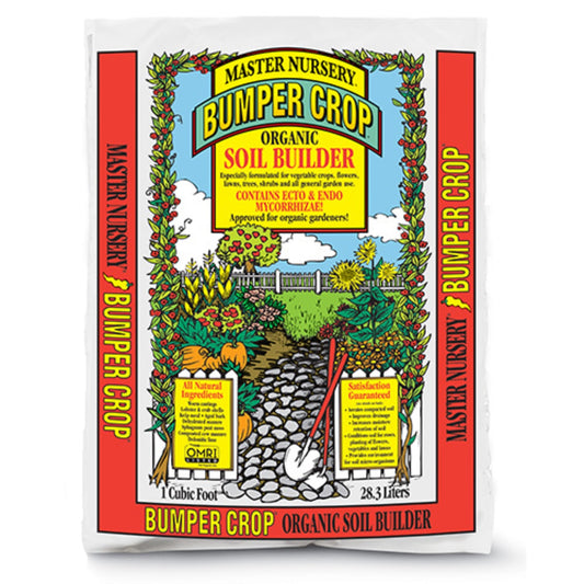 Coast of Maine Bumper Crop Organic Soil Builder, 1 Cubic Foot