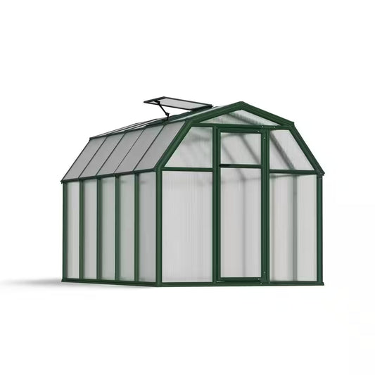 Eco-Grow 6 Ft. X 10 Ft. Green/Diffused DIY Greenhouse Kit