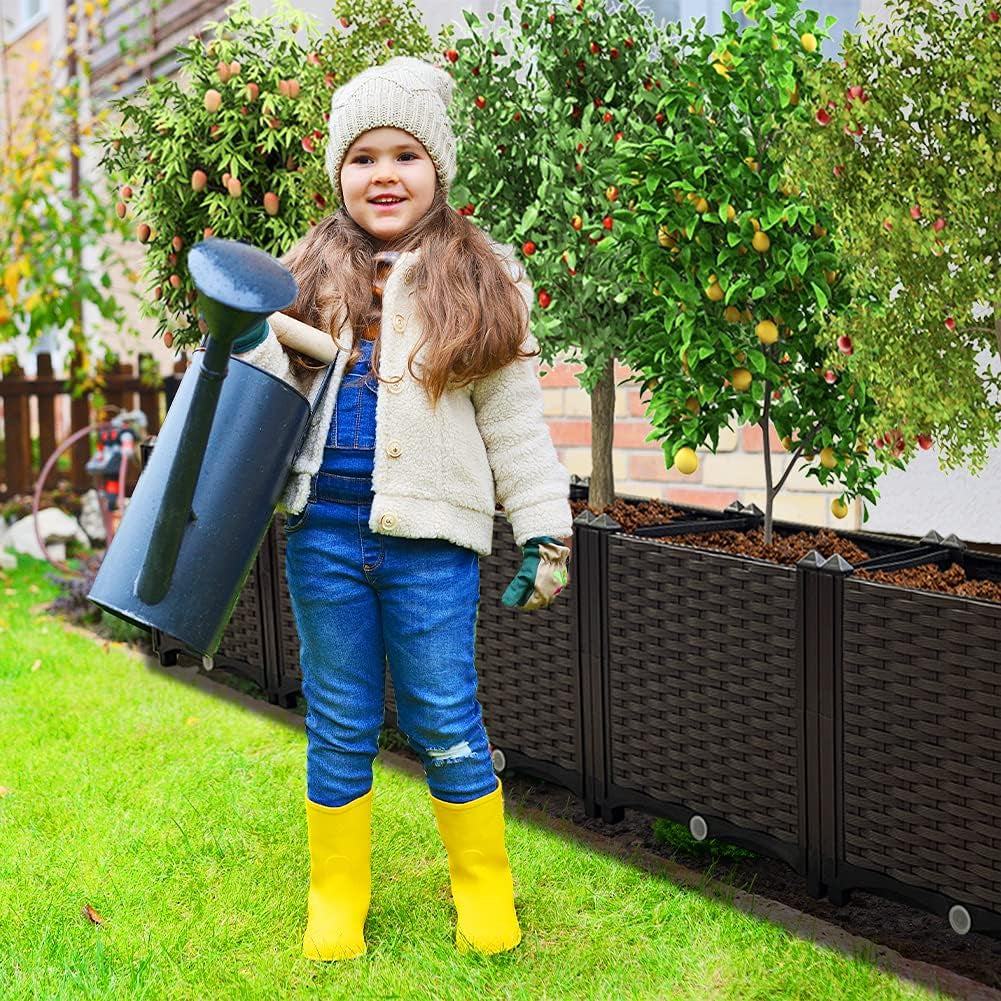 Deepened Garden Raised Bed Kits, Raised Garden Beds for Vegetables, Indoor/Outdoor DIY Planter Box, Great for Outdoor Patio, Deck, Balcony
