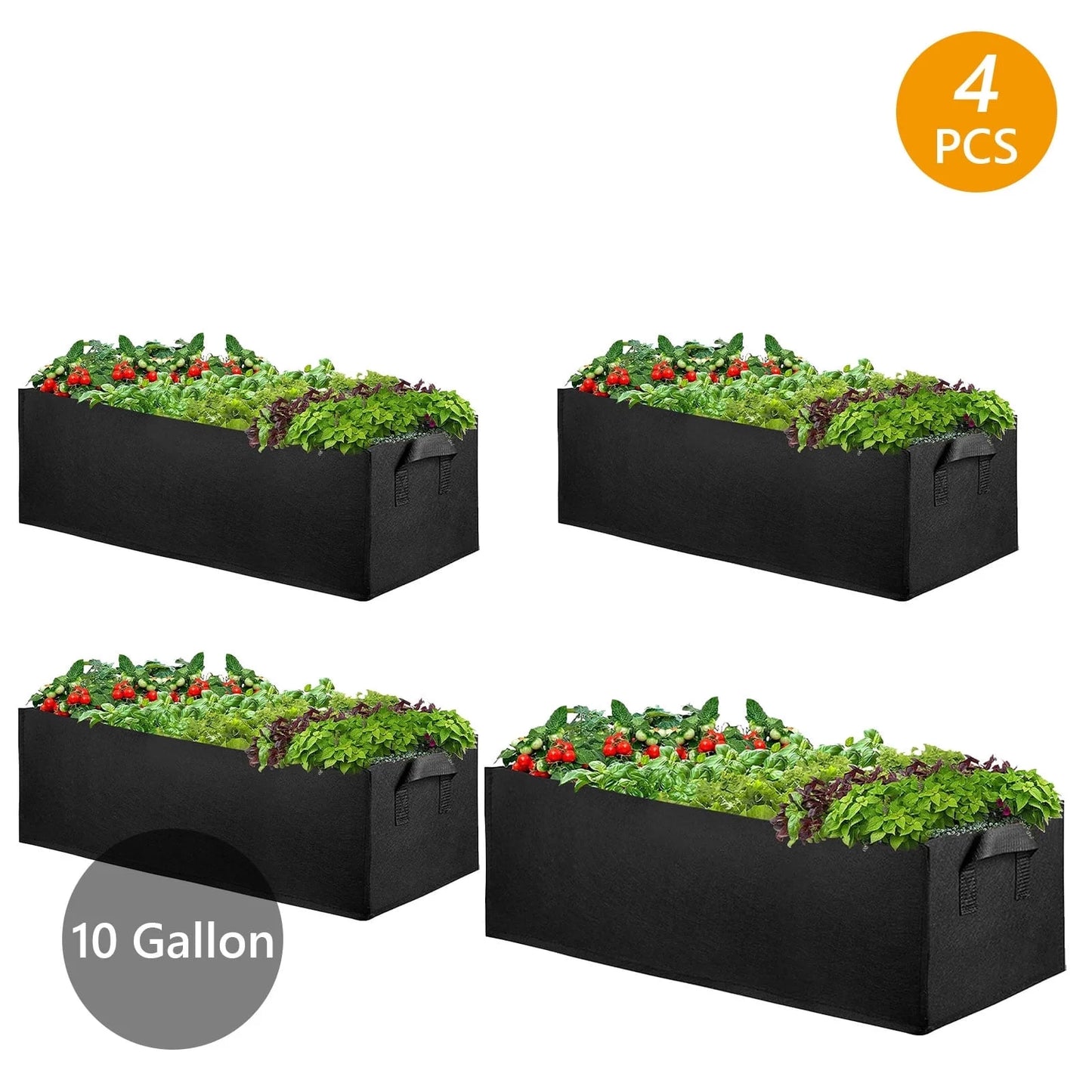 10 Gal Grow Bags with Handles Grow Bags
