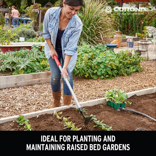 Comfortgel Extended Reach Garden Hoe and Cultivator