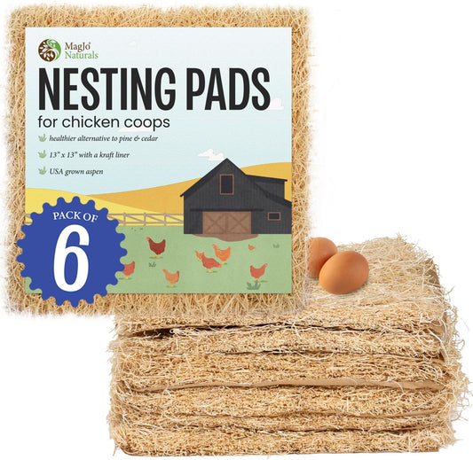 Pet Excelsior Aspen Shaving Nesting Liners (6 Pack)