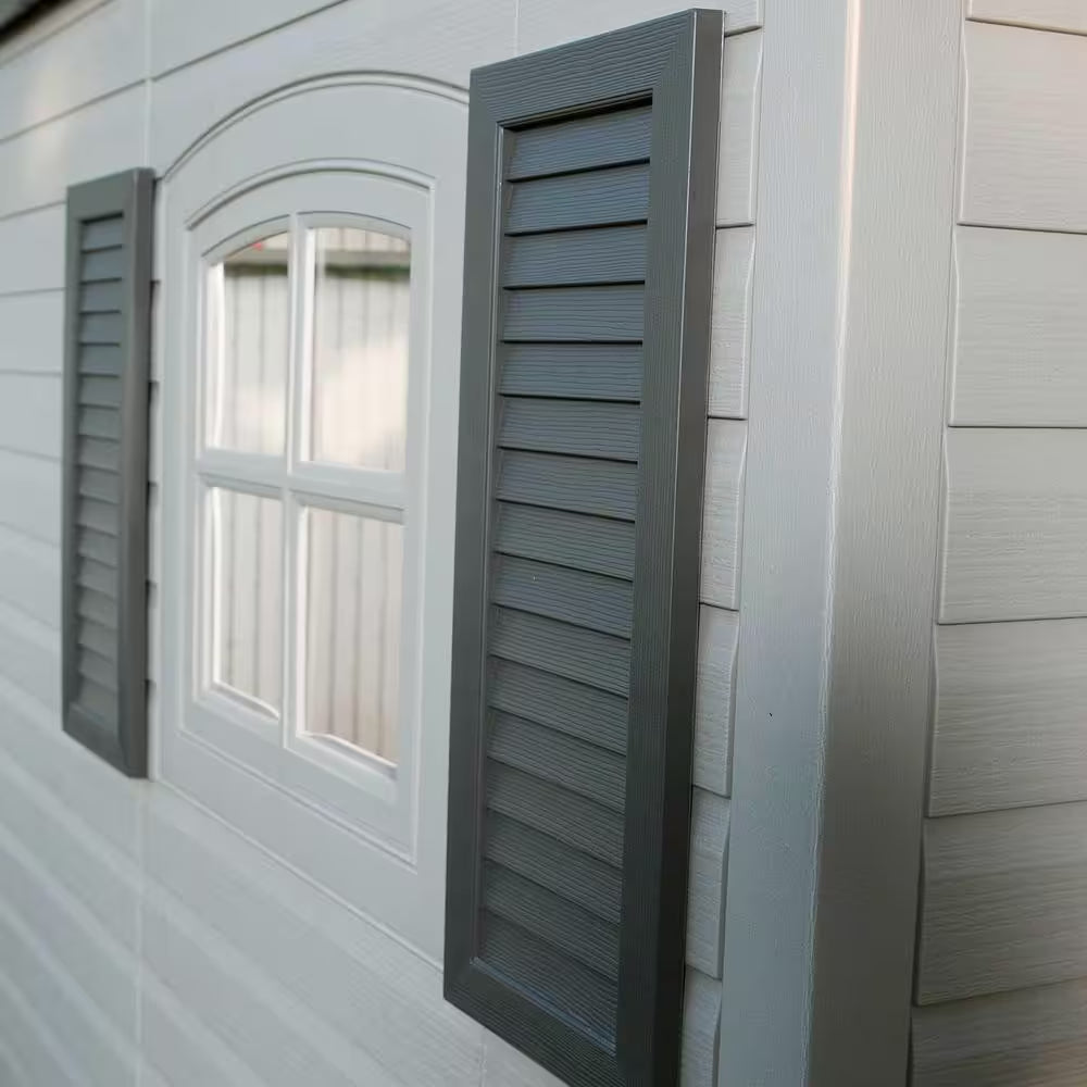 20 Ft. X 8 Ft. Resin Garden Building Shed