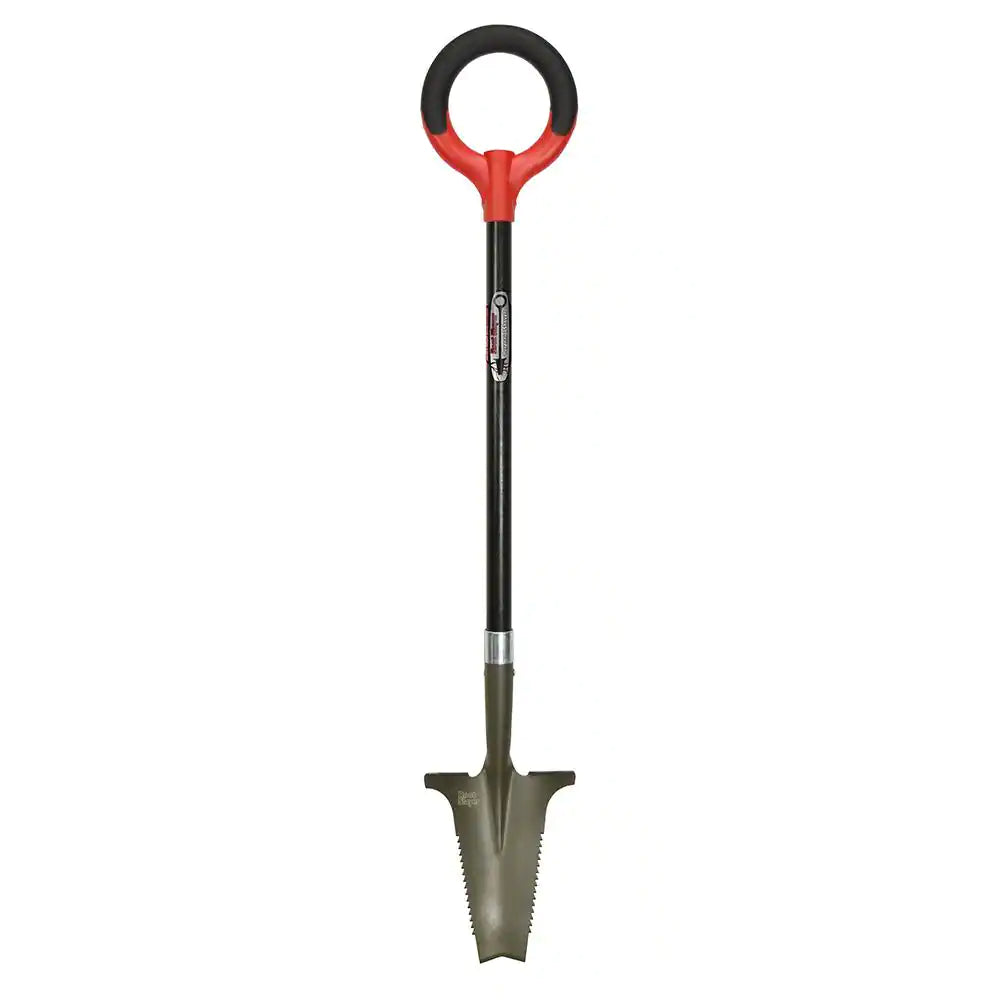44 In., 34.75 In. Handle Root Slayer Carbon Steel Perennial Shovel