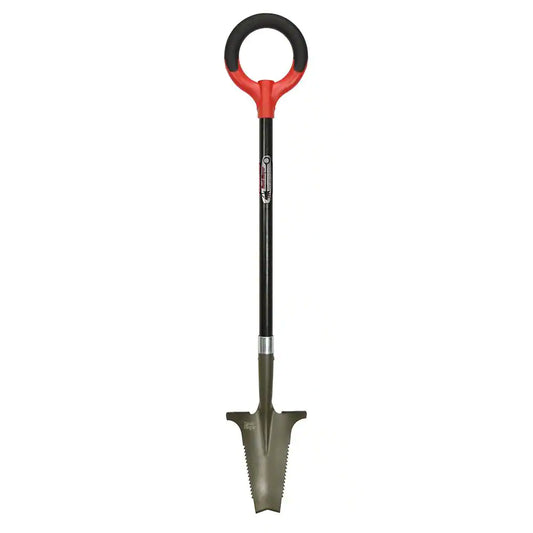 44 In., 34.75 In. Handle Root Slayer Carbon Steel Perennial Shovel