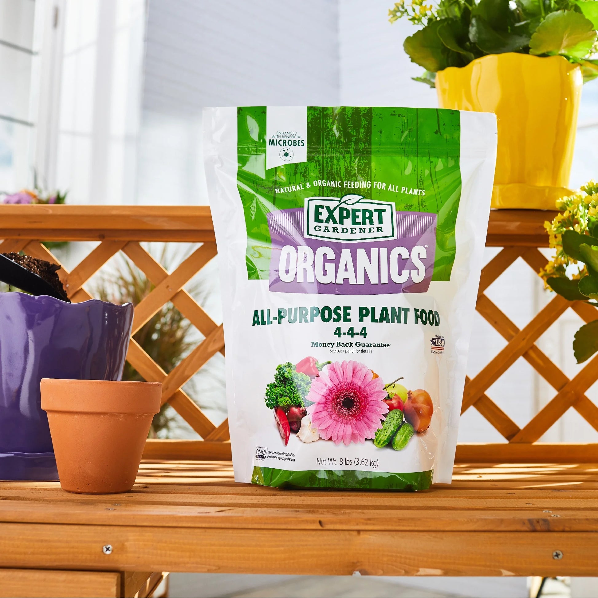 Organics All-Purpose Plant Food, 8 Lb Fertilizer