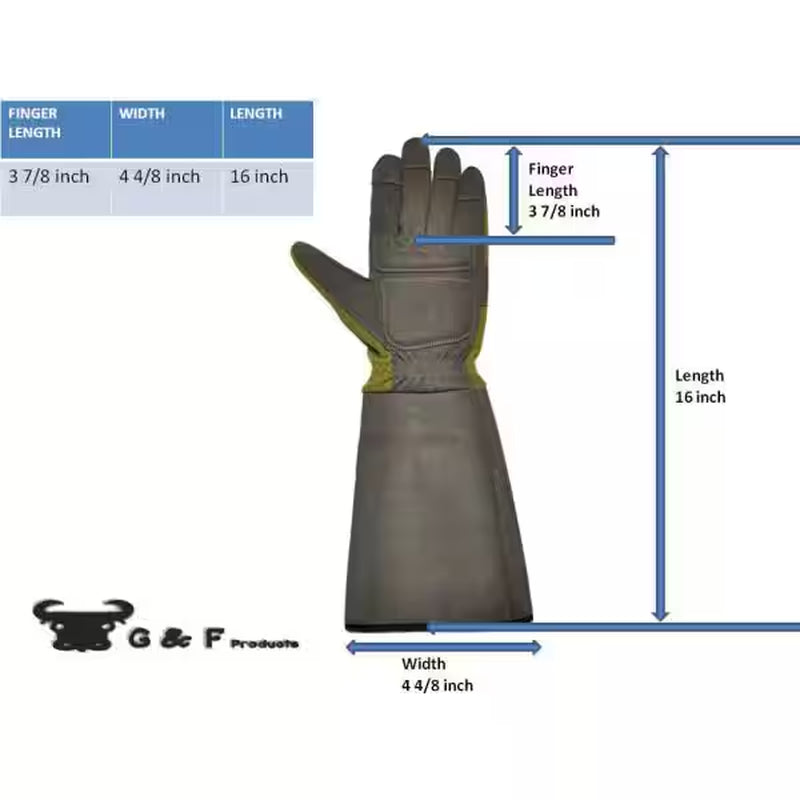 Floristpro Garden Rose Men'S Large Gloves