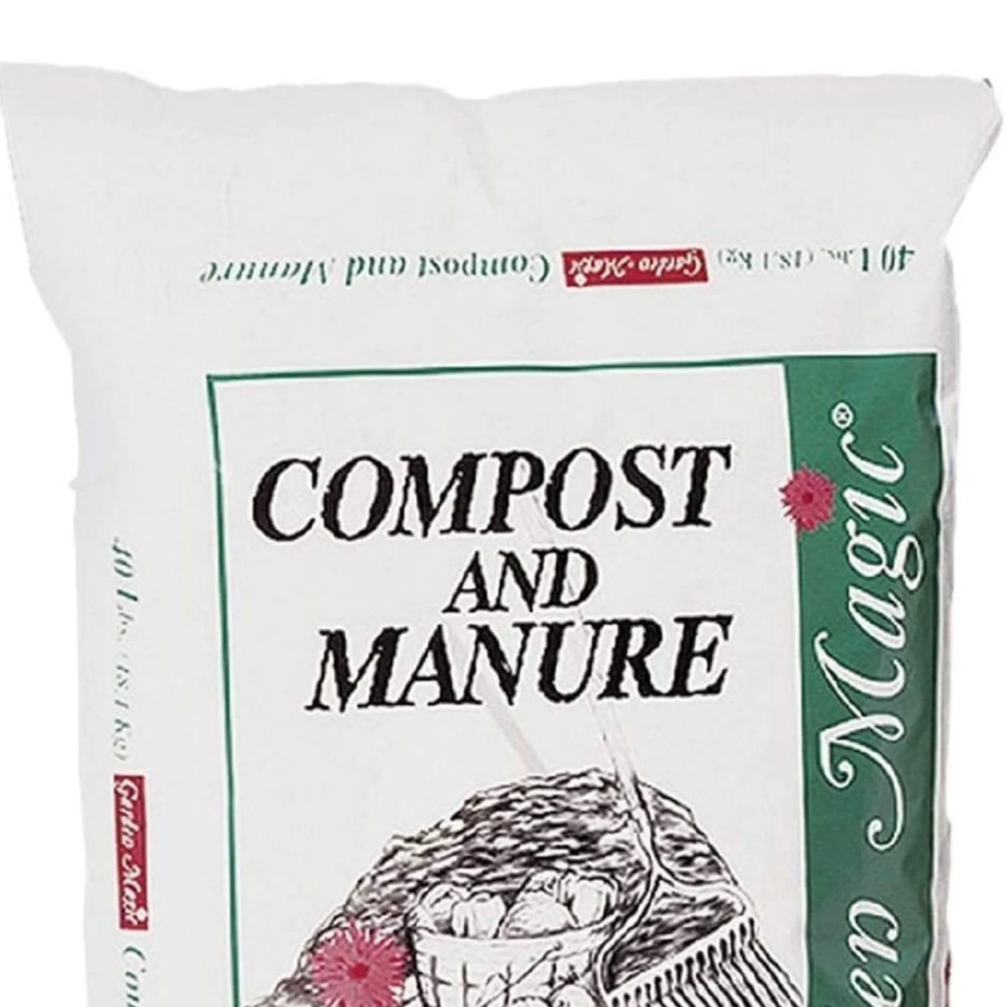 5240 Outdoor Garden Compost and Manure Blend, 40 Pound Bag