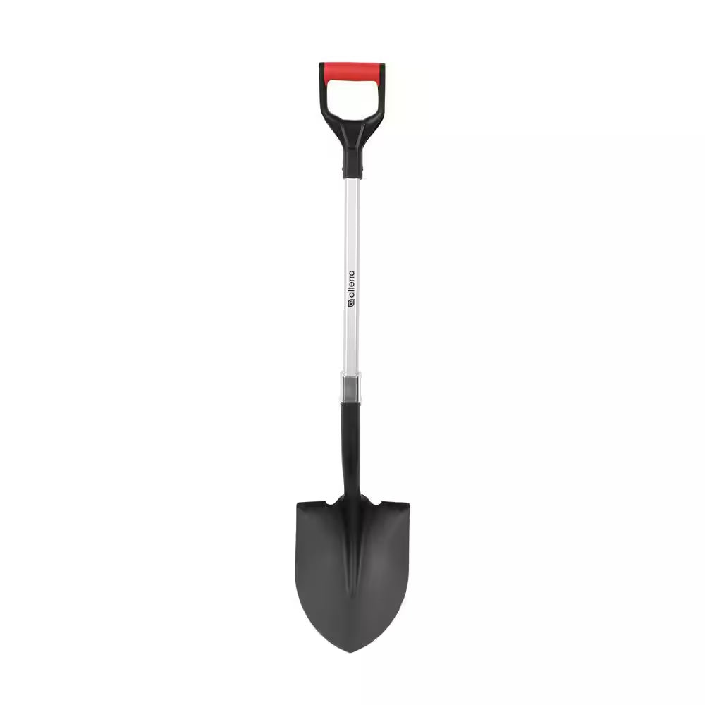 44 In. Aluminum D-Handle round Point Shovel