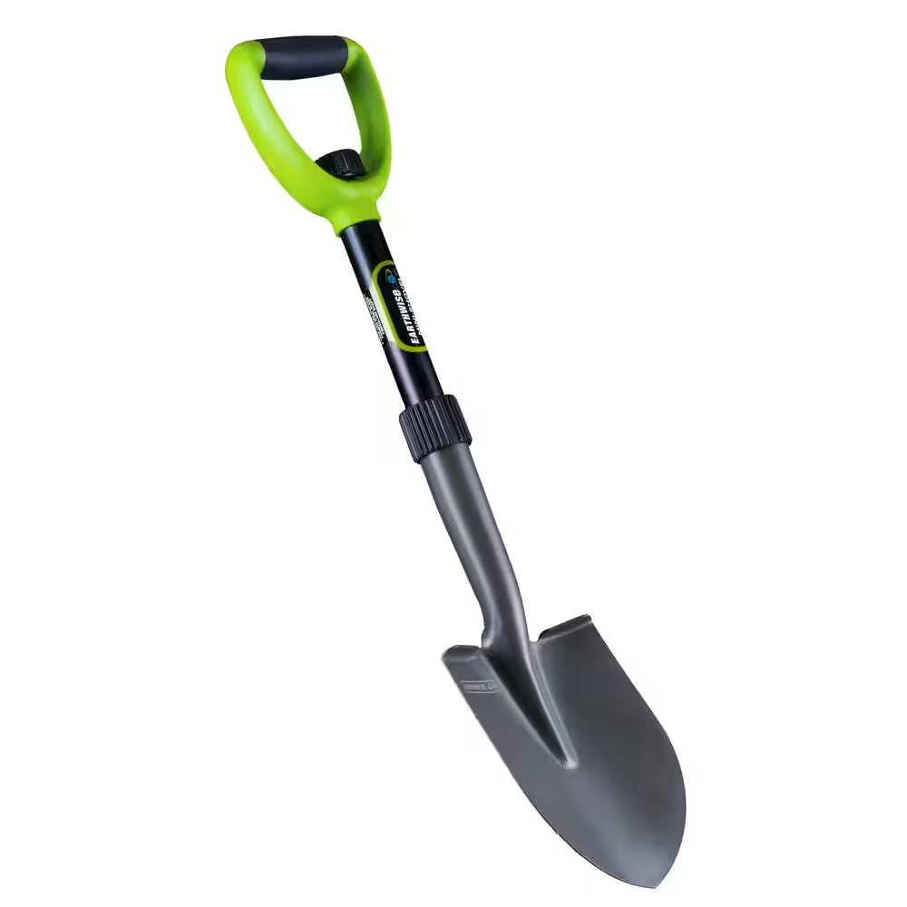 26.5 In. D X 5.25 In. Carbon Steel Blade, Plastic D-Handle Compact Collapsible Trenching Mini-Shovel
