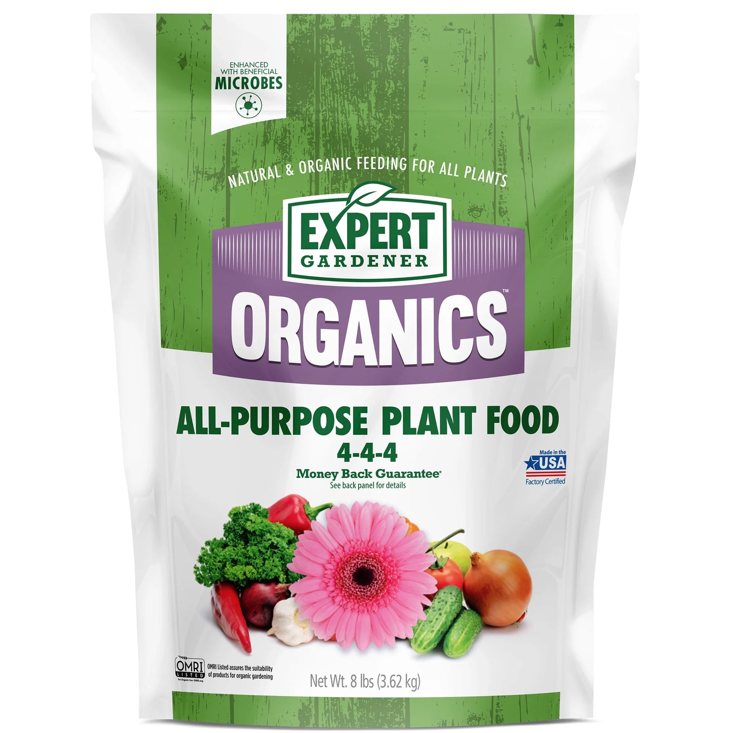 Organics All-Purpose Plant Food, 8 Lb Fertilizer