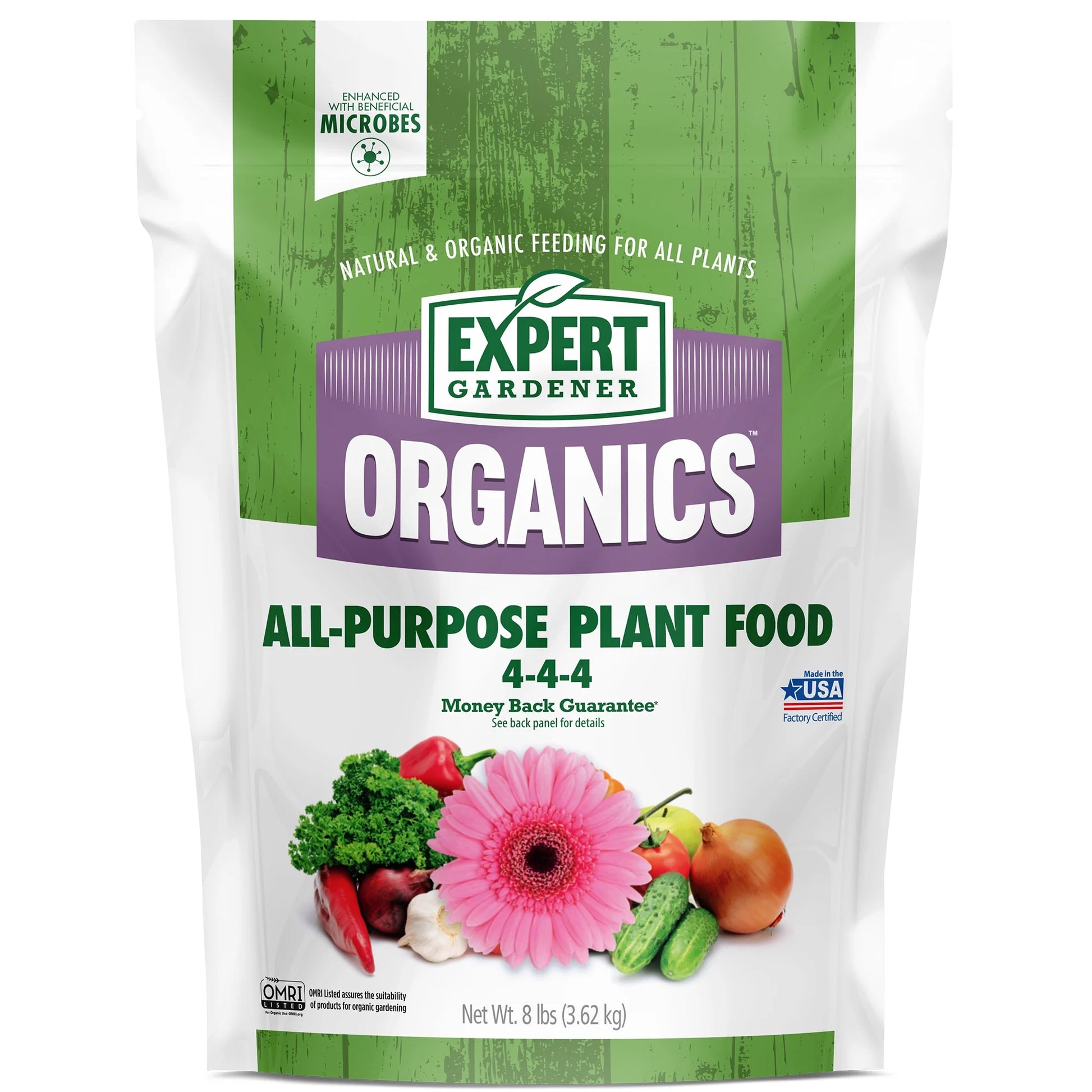 Organics All-Purpose Plant Food, 8 Lb Fertilizer