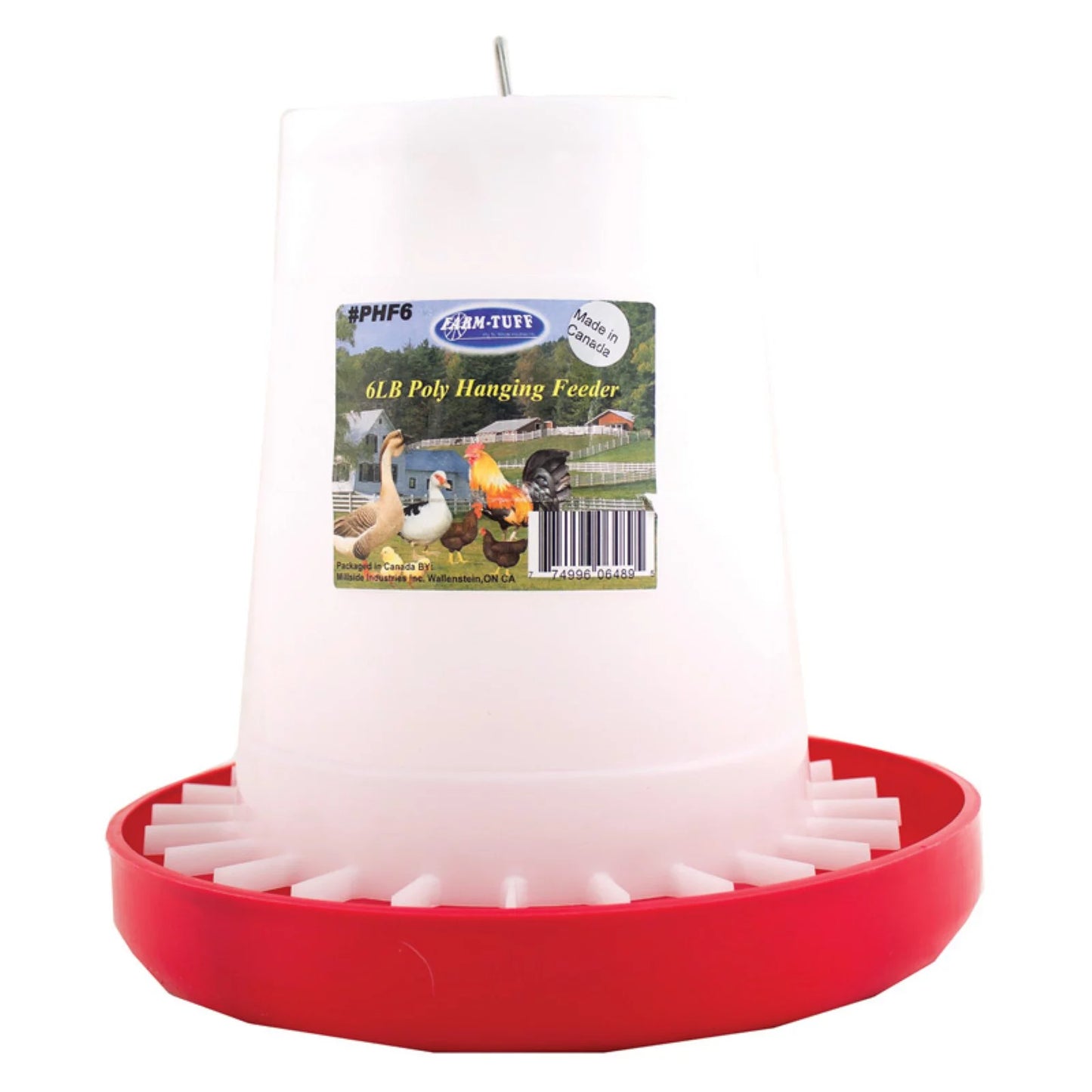 - Plastic Poultry Feeder 6 Pound - PHF6