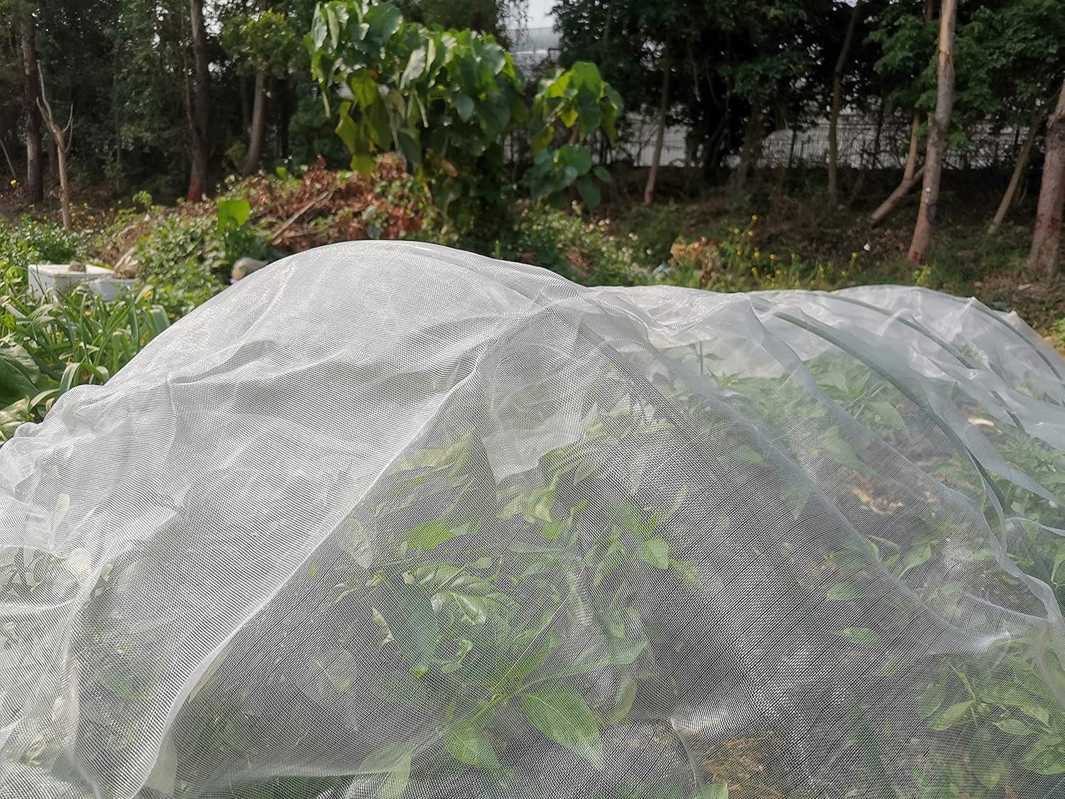 Greenhouse Hoops - Eco-Friendly Fiberglass Garden Hoops & Netting - 6 Pack - 5.9Ft - One Piece Design