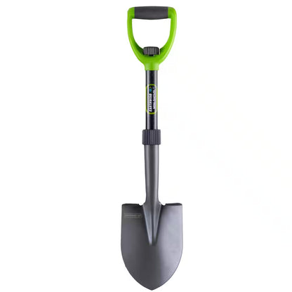 26.5 In. D X 5.25 In. Carbon Steel Blade, Plastic D-Handle Compact Collapsible Trenching Mini-Shovel