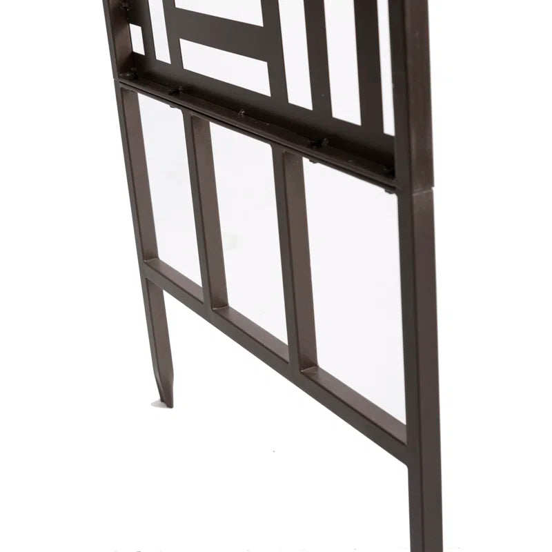 Geometric Arch Metal Garden Arbor