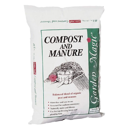 5240 Outdoor Garden Compost and Manure Blend, 40 Pound Bag