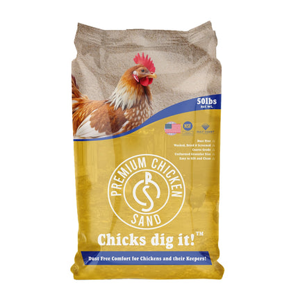 , Odor Eliminating Bedding for Chicken Coops, 50 Lb Bag