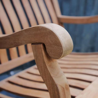 Colton Teak Wood Outdoor Bench