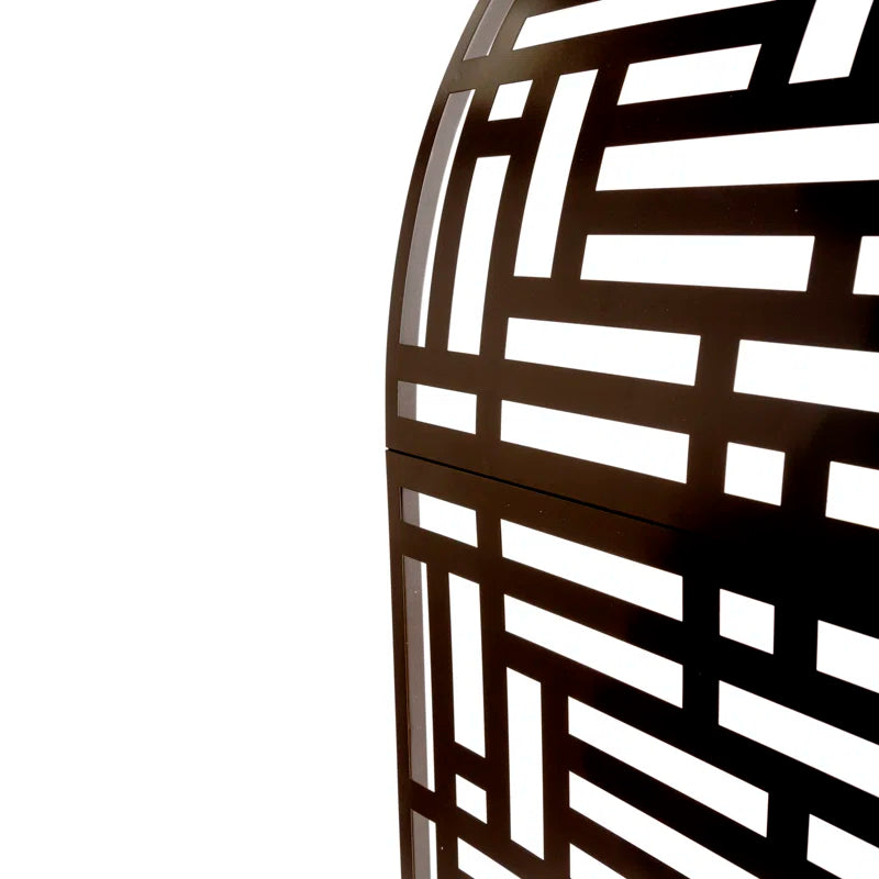 Geometric Arch Metal Garden Arbor