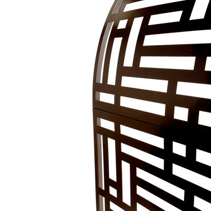 Geometric Arch Metal Garden Arbor