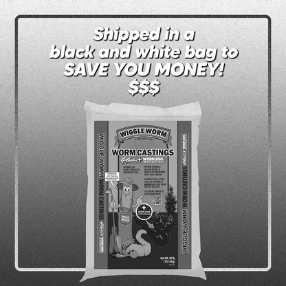 WIGGLE WORM plus Worm Egg Material Soil Fertilizer for Gardening/Plan