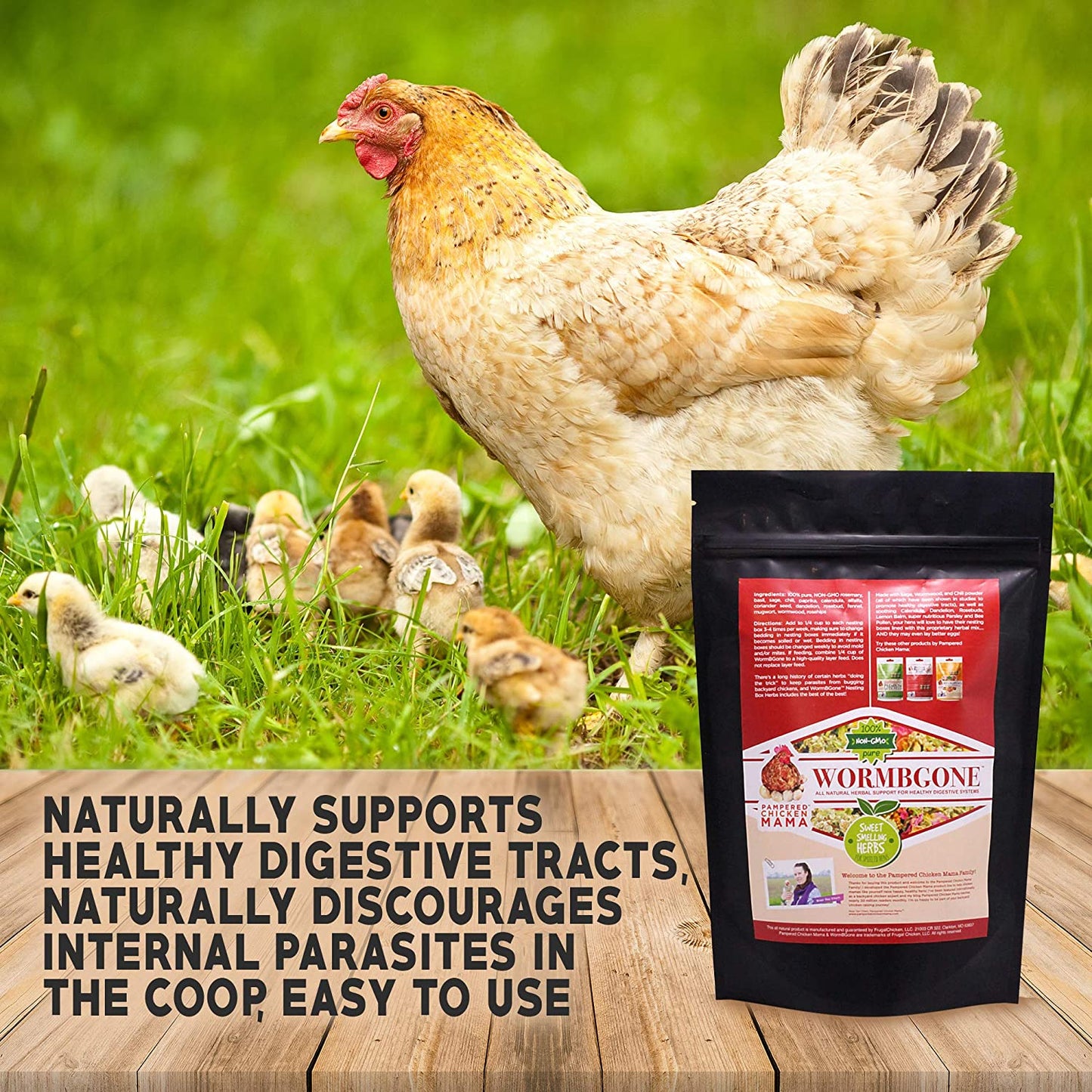 Non-Gmo Backyard Chicken Nesting Herbs (4 Lb) - Naturally Keep a Clean Coop Your Hens Will Love – Backyard Chicken Supplies Backyard Chicken Feed Wormbgone