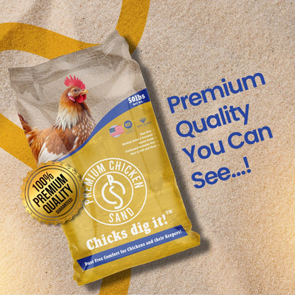 , Odor Eliminating Bedding for Chicken Coops, 50 Lb Bag